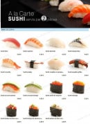 Carte et menu de To sushi à Aubergenville — Les sushis