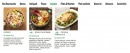 Carte et menu de Ristorante Del Arte à Flins sur Seine — Les salades