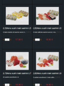 Carte et menu de Sushi Montfort à Montfort l'Amaury — Menus sushi, maki et sashimi suite