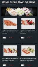 Carte et menu de Sushi Montfort à Montfort l'Amaury — Menus sushi, maki et sashimi