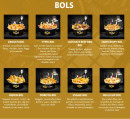 Menu Chamas Tacos - Les bols