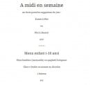 Menu Les Archanges - Le menu midi et le menu enfant