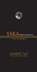 Menu Yaka sushi - La carte et menu Yaka sushi 
