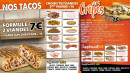 Menu chrono Pizza - Les tacos et crêpes