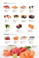 Carte et menu de Le Paradis du Sushi à Villennes sur Seine — Sushi et sashimi