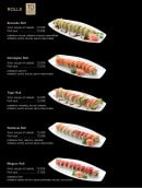 Carte et menu de Little Tokyo à Conflans Sainte Honorine — Les rolls