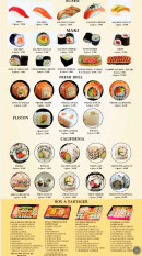 Carte et menu de Royal Sushi Japonnais à Rosny sur Seine — Maki, california...