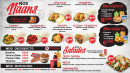 Menu O’chicken - Les naans, saldes et desserts,..