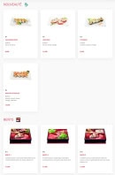 Carte et menu de O'jap à Voisins le Bretonneux — Nouveauté et bento
