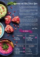 Carte et menu de Tasca Mezze à Voisins le Bretonneux — Les menus