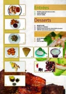 Menu Ahkadi - Les entrées, desserts et boissons
