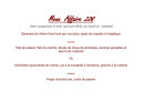 Menu La Roussille - Menu affaire 22€