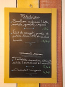 Carte et menu de O Bouchon qui flotte à Niort — L'ardoise