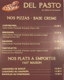 Menu Au Ptit Creux d'Arcais - Les pizzas base creme