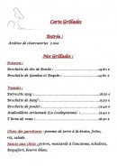 Carte et menu de Auberge des voyageurs à Beauvoir sur Niort — Carte des grillades