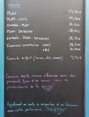 Menu Au Quotidien - Les plats et formules