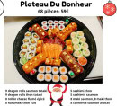 Menu Sushi Arata - Plateau du bonheur