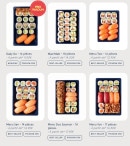 Menu Sushi Daily - Les assortiments