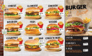 Menu Marmaris 2 - Les burgers