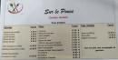 Menu Sur le Pouce - Les entrées, plats et viandes