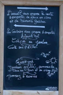 Menu La Garinière - Un exemple de menu du jour