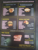 Menu Oisemont kebab - Les paninis, burgers et tacos,...