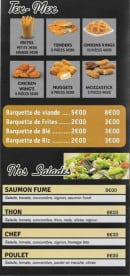 Carte et menu de Deniecourt à Estrees Deniecourt — Tex mex et salades