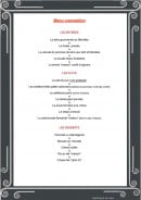 Menu Aux gars du nord - menu convention