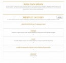 Menu Le 43 - Menus