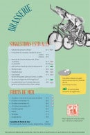 Menu Les Tourelles - les suggestions et fruites de mer