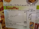 Menu Au Resto Frites - Les assiettes