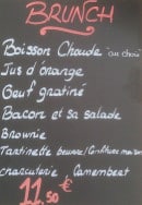 Menu Le Lagon d'Atlantis - Brunch