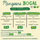 Menu Mangeons bocal - Les formules