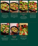 Menu Pizza Cosy - Les salades