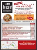 Carte et menu de Tartes Fouquet à Castelnau de Levis — La formule et les pizzas