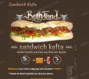 Menu BollyFood - Le sandwich kefta