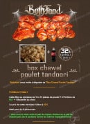 Menu BollyFood - Le box chawal poulet tandoori