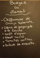 Menu Le P'tit Frenchie - L'ardoise