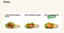 Menu Burger King - Les wraps