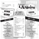 Menu L'Ardoise - Les tapas, formules, menus...