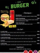 Menu So'eat - Les burgers