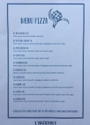 Menu L’Artichaut - Les pizzas