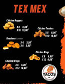 Menu Lomagne Tacos - Les tex mex