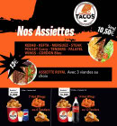 Menu Lomagne Tacos - Les assiettes