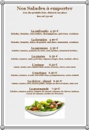 Menu Au point gourmand - Salades à emporter 