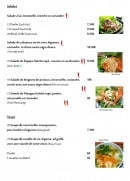 Menu Ban-Thai - Salades et soupe 