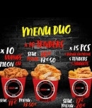 Menu Burger eat - Menu duo