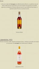 Menu Cave les Quilles - Spiritieux page 2