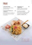 Menu Dakota du Sud - Spécialités italien 