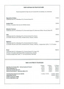Carte et menu de La Brasserie Félix à Toulon — Les plateaux de fruits de mer